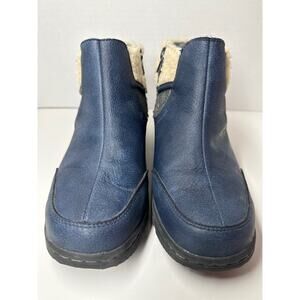 JBU Jambu haven water resistant ankle boots blue size 6.5